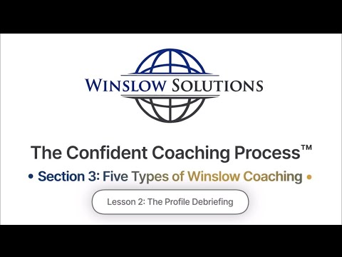 How to Conduct a World Class One Hour Winslow Debrief - Winslow University [INTERNAL USE￼]