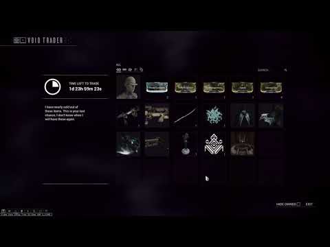 Baro ki'teer inventory: (PC)June 15th 2018