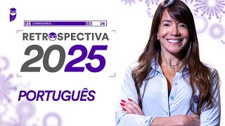 Retrospectiva 2025 - Português - Prof. Adriana Figueiredo