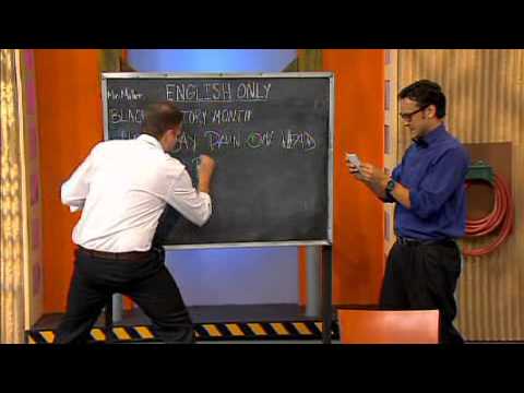 Risas en Combo  El Gobe y las tarjetitas para hablar inglés   WAPA tv