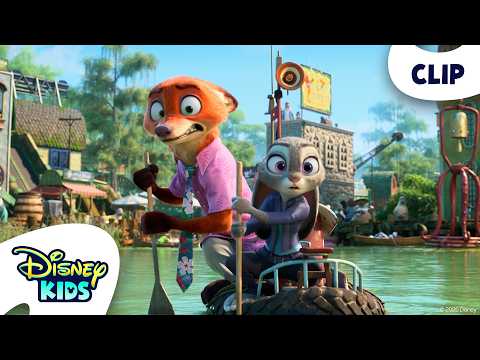 Nick and Judy's Epic Chase Through Marsh Market