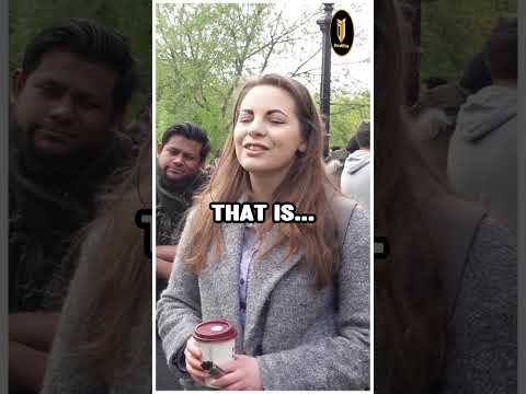Muslim Tests Christian Lady's Claim And She Fails Miserably | Hashim | Speakers Corner