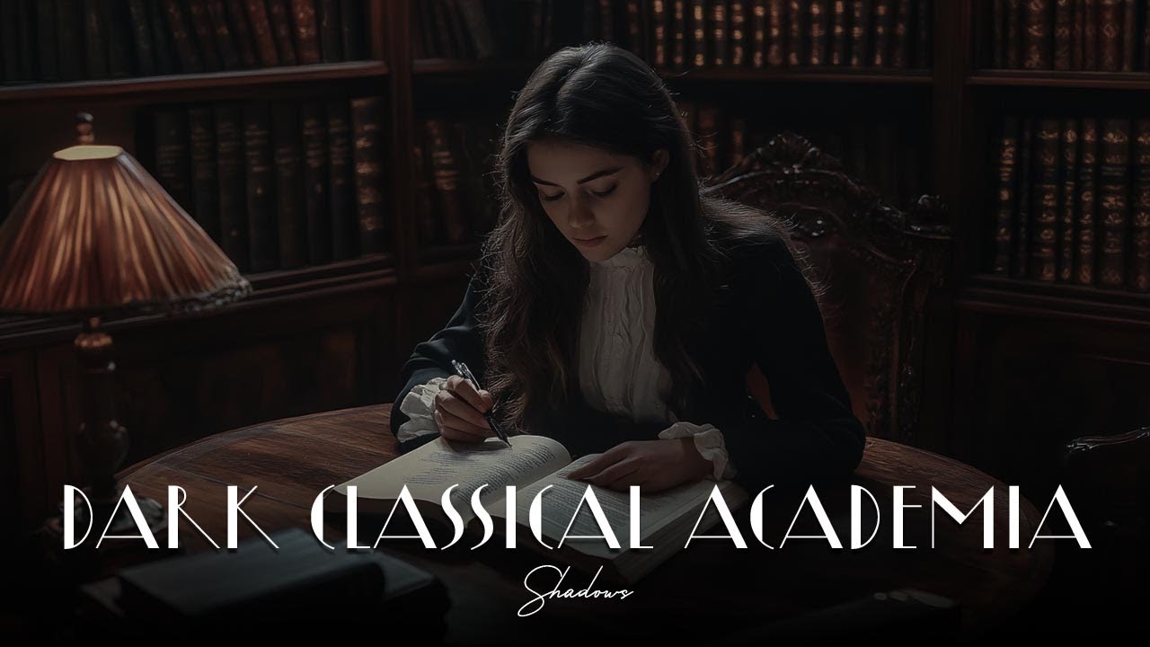 You need a playlist that helps you focus better on studying and working - Dark Academia Playlist