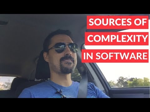Sources of complexity in software