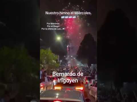 Bernardo de Irigoyen vamos argentina