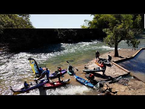 Primeiro Passeio de caiaque no Rio Uberabinha