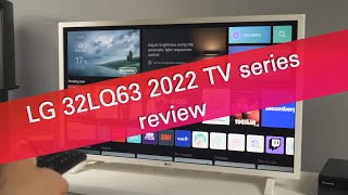 LG 32LQ63 series 2022 Full HD TV with webOS review - a great entry level TV