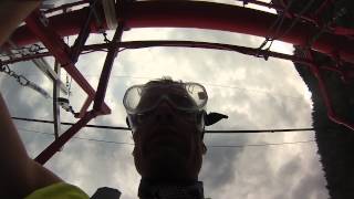 preview picture of video 'GoPro HERO 3 Bungy Jumping 190m Crazy Jump Reverse Switzerland AMAZING'