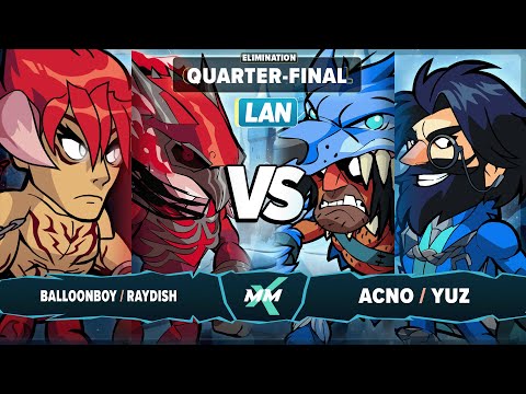 BalloonBoy & Raydish vs Acno & Yuz - Elimination Quarter-Final - Max Mode 2025 - LAN 2v2