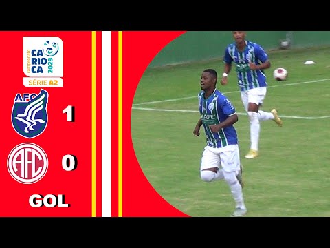 ARTSUL 1X0 AMERICA - 6ª RODADA - TAÇA SANTOS DUMONT - CARIOCA A2 2023