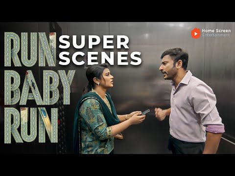 Run Baby Run Super Scenes | R J Balaji's world turns upside down over a girl | RJ Balaji