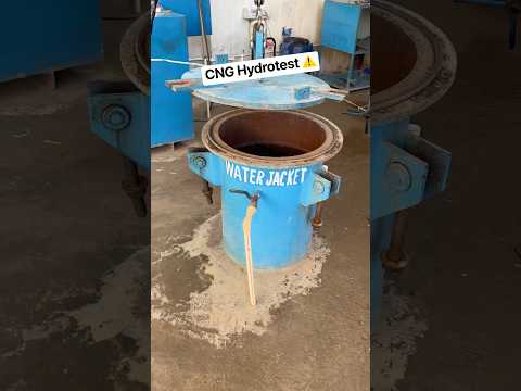 My Fronx CNG Cylinder Hydrotest 👍