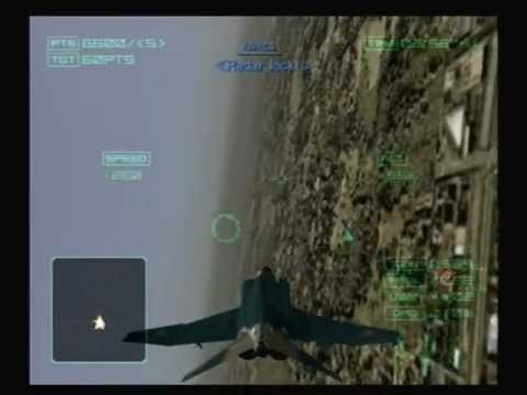Ace Combat 04 | Mission 6 | Invincible Fleet | F-4 Phantom | Ace Difficulty