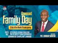 1ST SERVICE COVENANT FAMILY DAY END OF MONTH THANKSGIVING SERVICE 30TH OCT 2022