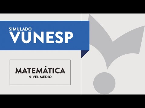 Vunesp Mock Exam - Mathematics - Intermediate Level
