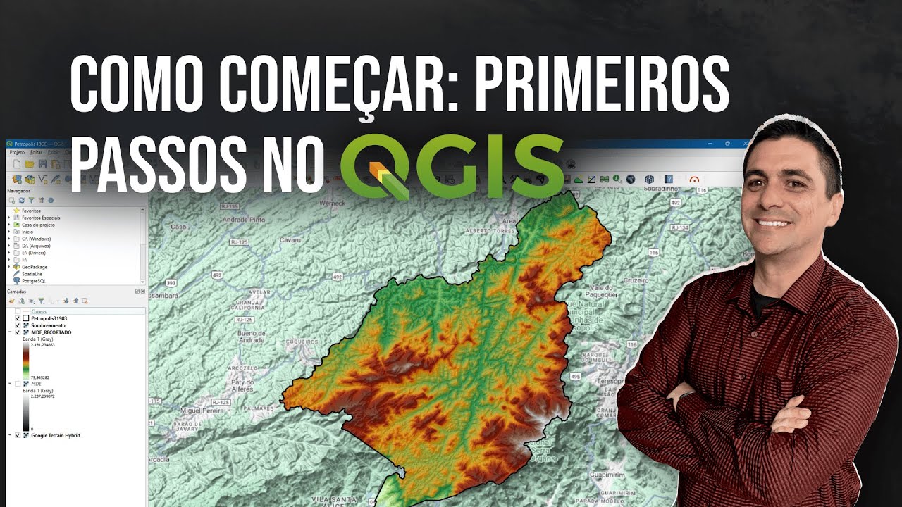[GUIA PARA INICIANTES] PRIMEIROS PASSOS NO USO DO SOFTWARE QGIS | Tutorial