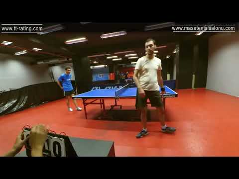 170.TT-Rating Turnuvası - Masa Tenisi - Table Tennis - Match