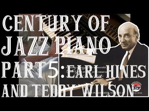 Dick Hyman - Century of Jazz Piano DVD [Lesson 5: Earl Hines / Teddy Wilson] (Part 5 of 17)