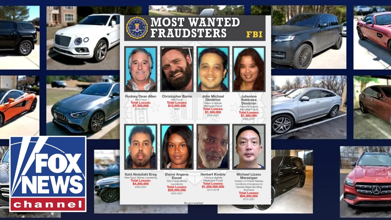 'MOST WANTED': FBI expands fraud crackdown