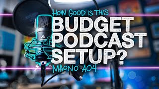 Video thumbnail for Budget Podcast Kit Review: Maono AU-A04 by Tom Buck