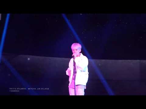 [4K]191115 SuperM We Are the Future Atlanta - 백현 Baekhyun Betcha, UN Village