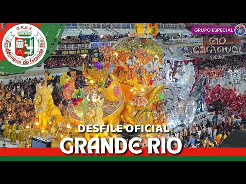 GRANDE RIO 2026 | DESFILE OFICIAL COMPLETO NA SAPUCAÍ (VISÃO DA ARQUIBANCADA)
