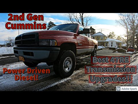 2nd Gen Cummins 24v- 47RE Pan Off Upgrades (Best Upgrades for 47re Transmission)