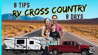8 RV CROSS COUNTRY ROAD TRIP TIPS | Reset Your Journey