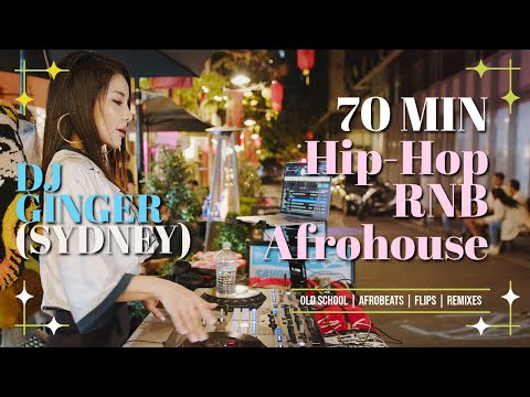 DJ Ginger Live | Afro-House x RNB x Hip-Hop | 70MIN SET in Sydney’s Spice Alley