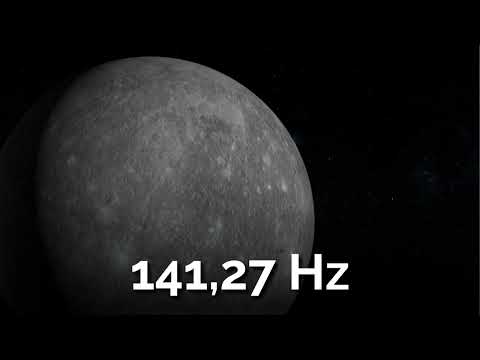 Planetenton Merkur (Frequenz: 141,27 Hz)