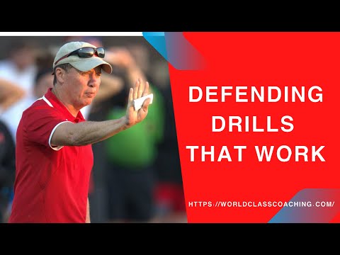 Soccer TRAINING - Defending Drills That Really Work - Part 1