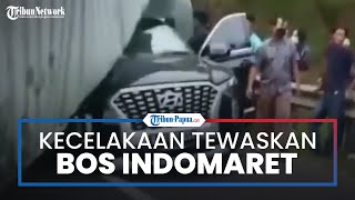 Fakta Kecelakaan Bos Indomaret di Tol Cipularang, Mobil Tertimpa Kontainer hingga Sopir Truk Kabur