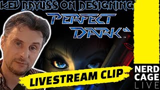 Kev Bayliss former developer of Rare, on rendering Joanna Dark for Perfect Dark #NerdCageLIVE #N64