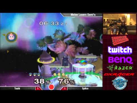 Shadowloo Showdown 6 Melee Losers Semi's - Toshi vs Splice