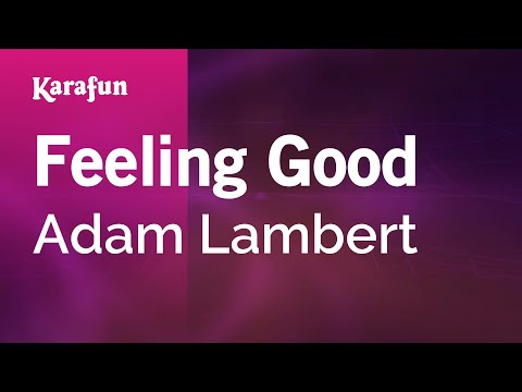 Karaoke Feeling Good - Adam Lambert *
