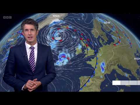 Weather For The Week Ahead 25/08/2025 - BBC Weather - UK Weather Forecast