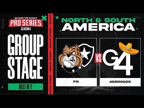 FG vs 4Gringos Game 2 - BTS Pro Series 8 AM: Group Stage w/ rkryptic & neph