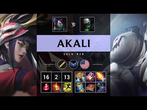 Akali Mid vs Urgot - NA Diamond Patch 25.10