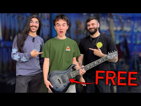 Buying A Kid His First 7 String (ft. Andrew Baena)