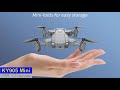 Квадрокоптер XKJ KY905 – міні-дрон з 4K камерою, FPV, барометр, до 10 хвилин в кейсі