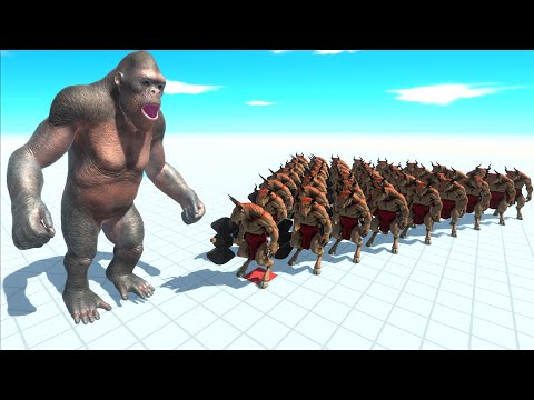 HOW MANY MINOTAURS NEED TO TAKE DOWN A GORO THE GIANT