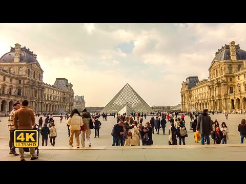 Paris, France, Walking Tour | March 2022 [4K UHD]