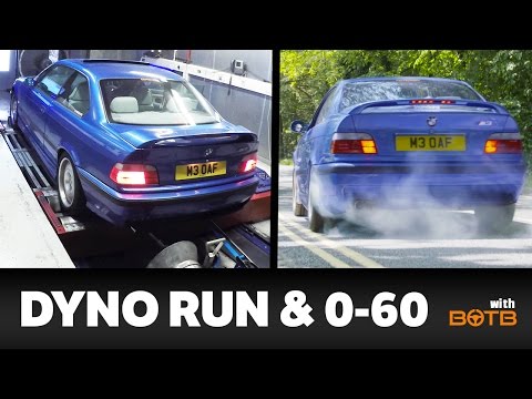 Hány lóerő tűnik el egy 20 éves BMW E36 M3-ból?
