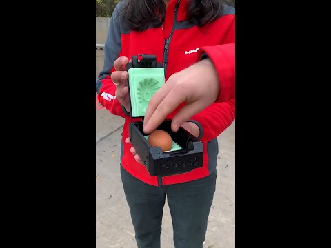 Hilti PR 40-22 Laser: The Ultimate Test – Can an Egg Survive?