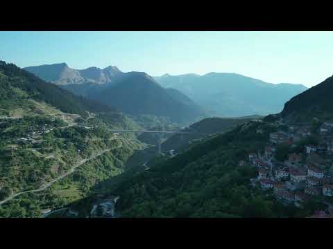 Metsovo, Greece - Drone footage