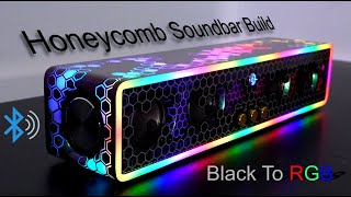 Honeycomb Soundbar Build  How To Make Acrylic Bend