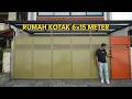 Rumah Kotak Di Lahan 6x15 Yang Fungsional