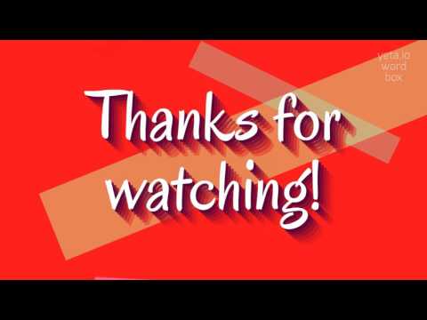 HOW TO SAY BASTON? QUICK AND EASY!