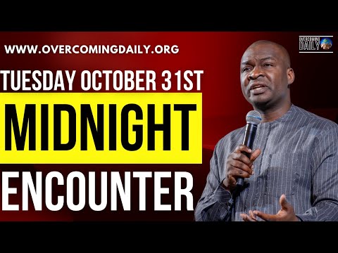 [TUESDAY OCT 31ST] MIDNIGHT SUPERNATURAL ENCOUNTER WITH THE WORD OF GOD | APOSTLE JOSHUA SELMAN