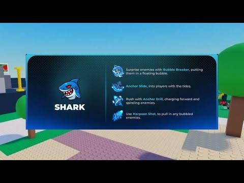 Playing As SHARK In Roblox Project Smash